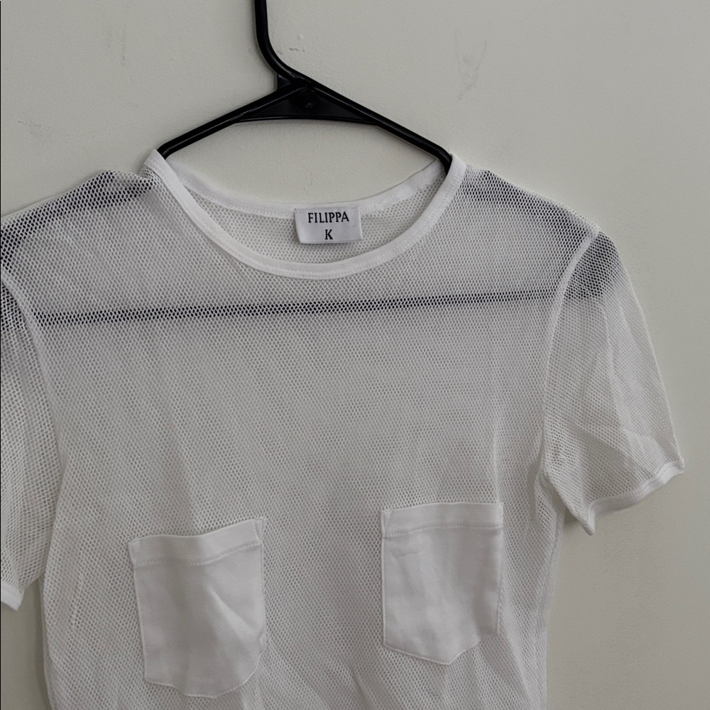 FILIPPA K
Pocket-Detail Mesh Cotton T-Shirt size XS - Picture 5 of 7
